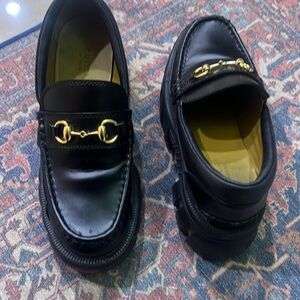 Woman chunky loafer